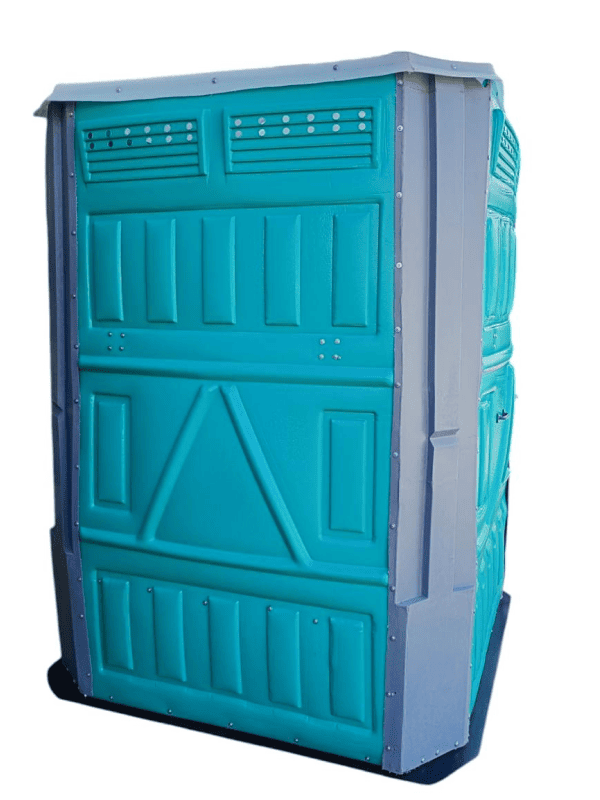 Banheiro Químico Acessível - Rampa e Barras